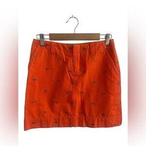 LILLY PULITZER EMBROIDERED FROG PRINT PALM BEACH FIT SHIRT  Size 2 🐸